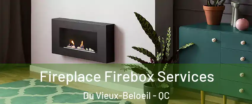  Fireplace Firebox Services Du Vieux-Beloeil - QC