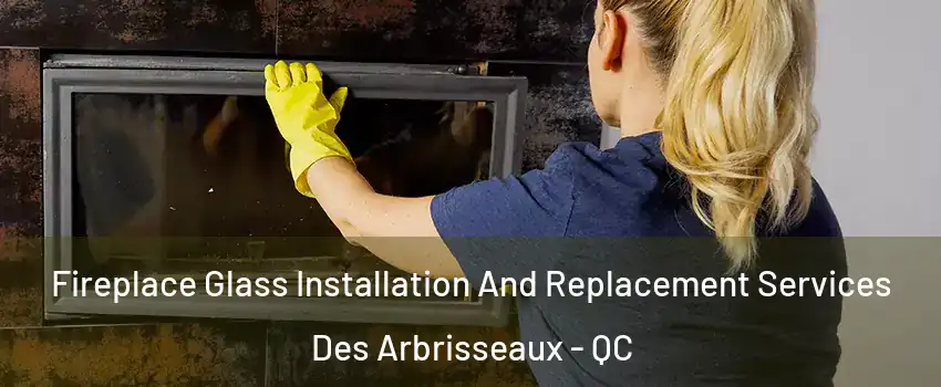  Fireplace Glass Installation And Replacement Services Des Arbrisseaux - QC