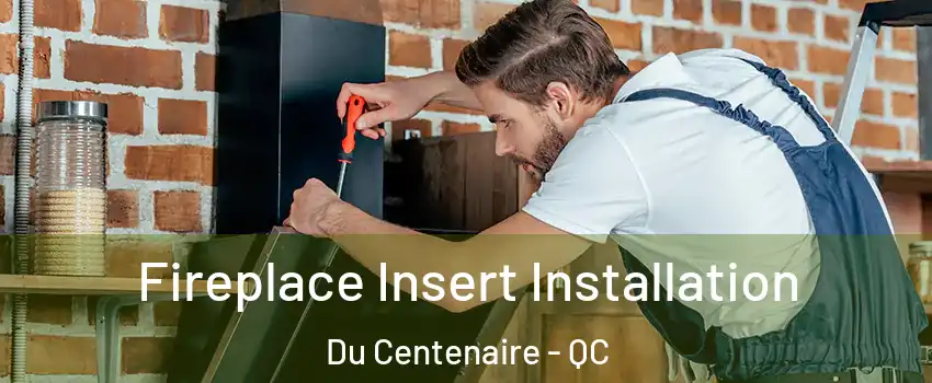  Fireplace Insert Installation Du Centenaire - QC