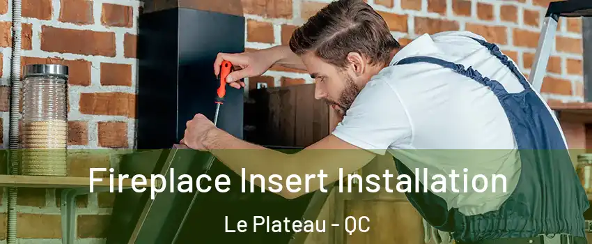  Fireplace Insert Installation Le Plateau - QC