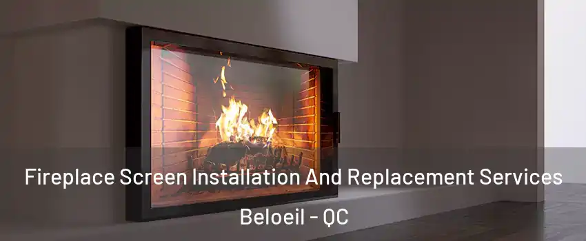  Fireplace Screen Installation And Replacement Services Beloeil - QC