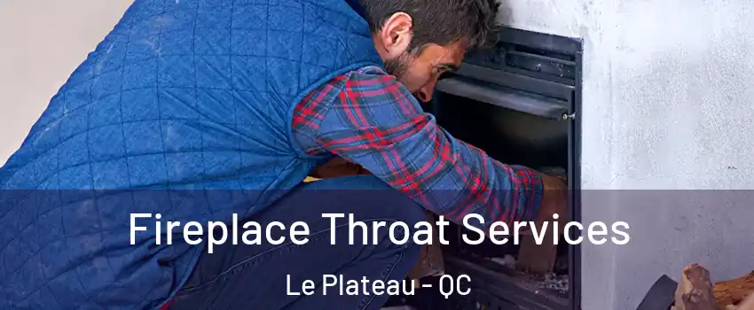  Fireplace Throat Services Le Plateau - QC
