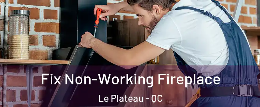  Fix Non-Working Fireplace Le Plateau - QC