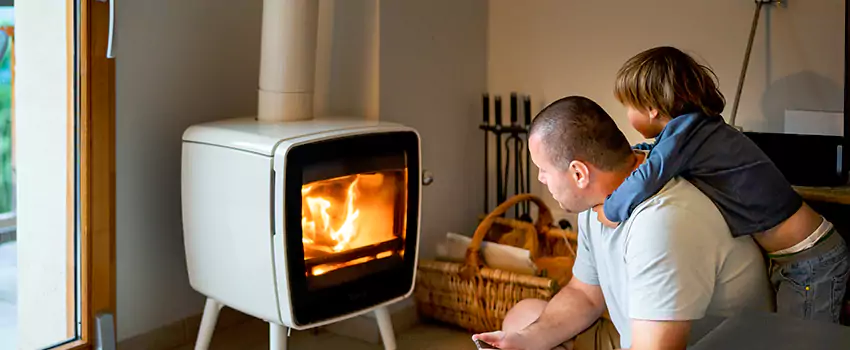 Morso Cast Iron Fireplace Insert Installation in Beloeil, QC