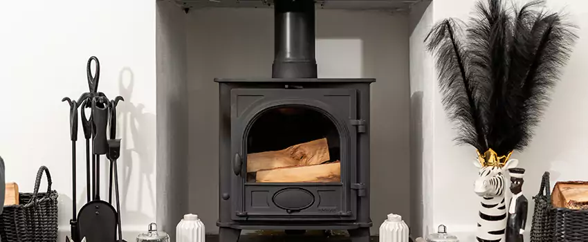 Thelin Hearth Products Providence Pellet Insert Fireplace Installation in Beloeil, QC