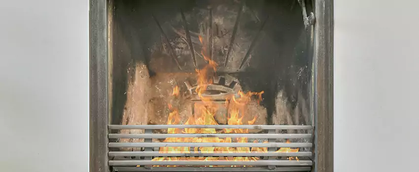 Travis Industries Linear Gas Fireplace Installation in Beloeil, Quebec