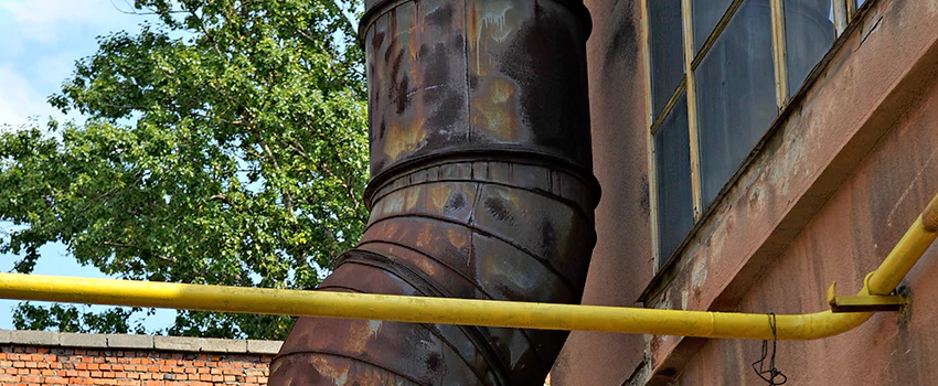 Lightning Protection Installation System for Industrial Chimneys in Beloeil, Quebec