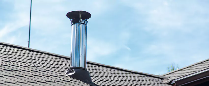 Outdoor Metal Chimney Installation in Beloeil, Quebec