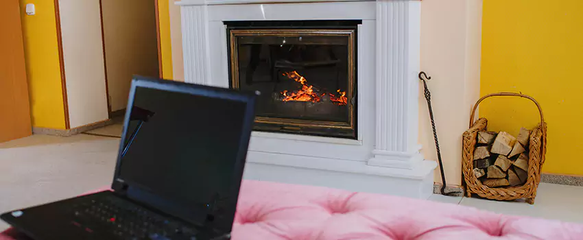 Valor Outdoor Gas Fireplace in Beloeil, Quebec