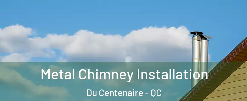  Metal Chimney Installation Du Centenaire - QC