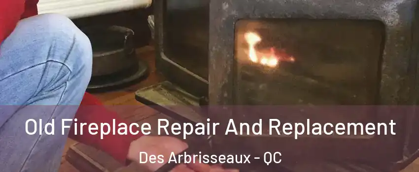  Old Fireplace Repair And Replacement Des Arbrisseaux - QC