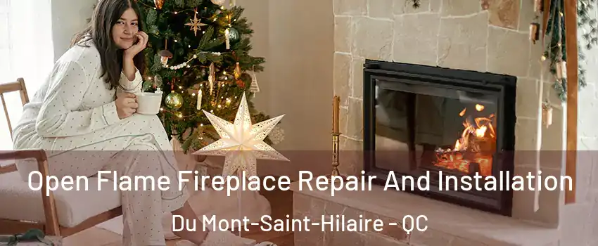  Open Flame Fireplace Repair And Installation Du Mont-Saint-Hilaire - QC