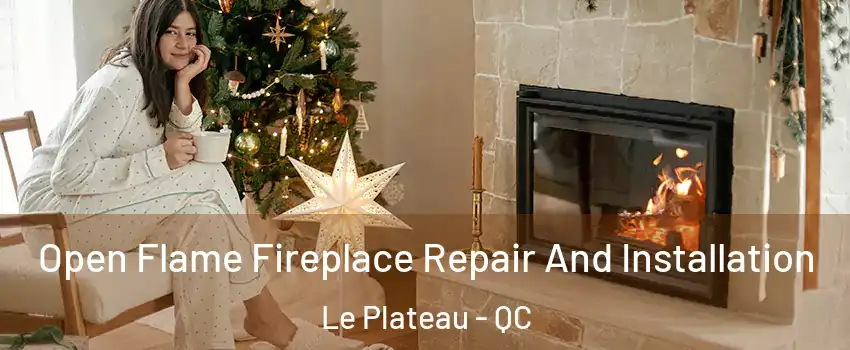  Open Flame Fireplace Repair And Installation Le Plateau - QC