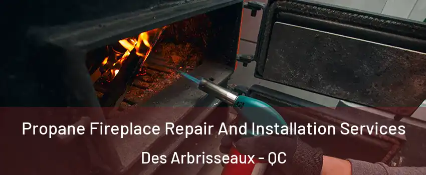  Propane Fireplace Repair And Installation Services Des Arbrisseaux - QC