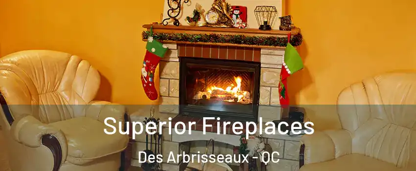  Superior Fireplaces Des Arbrisseaux - QC